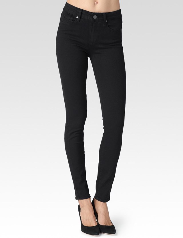 Hoxton High rise ultra skinny: High rise waist with a front rise of 10” and a leg opening of 10 1/4” Comes in a black wash or a dark navy blue. This is a staff favourite, you will leave in these jeans as they hold everything in nicely and can be dressed up or down. I repeat, a must have.