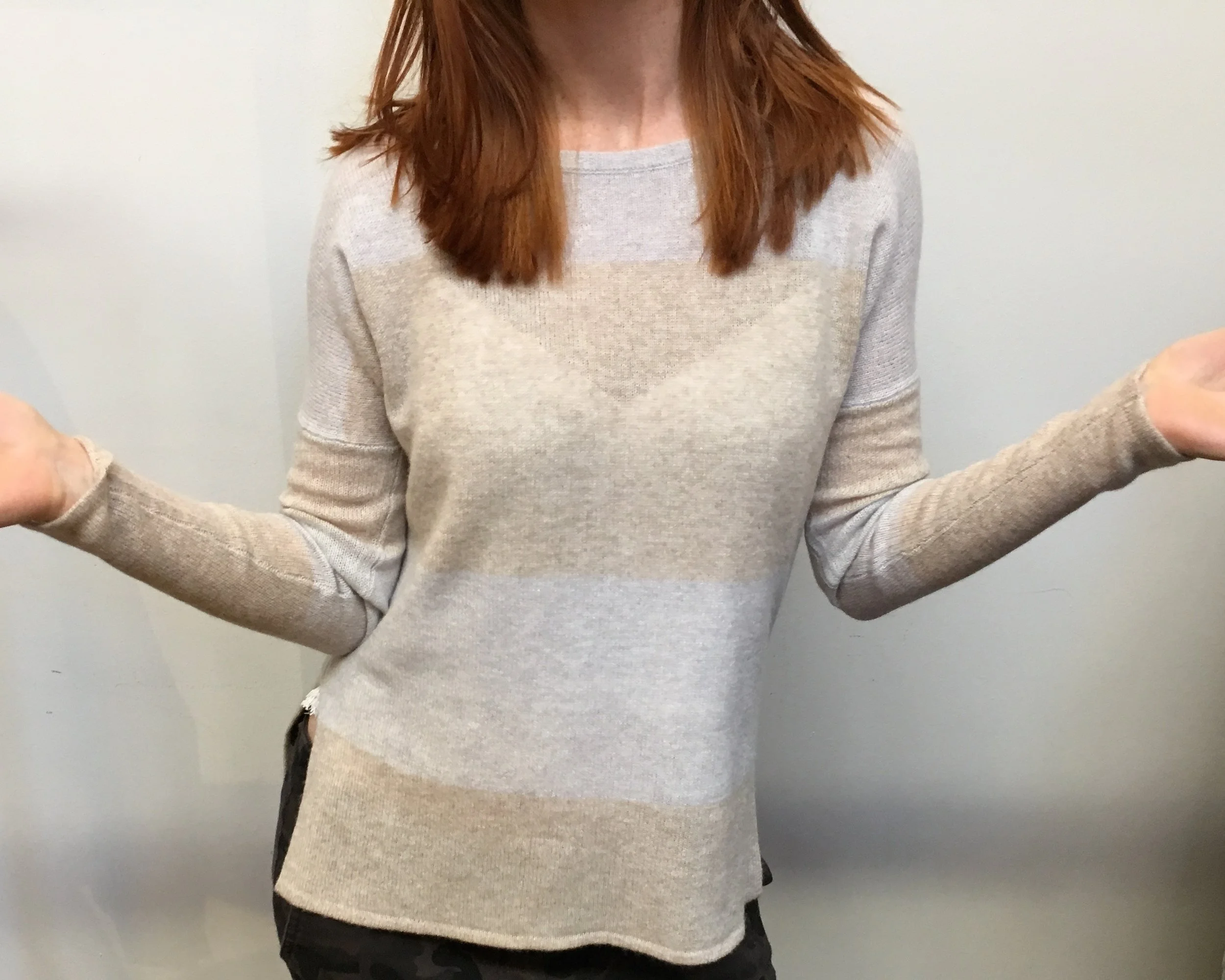 LINE cashmere sweater WAS $299 NOW $179