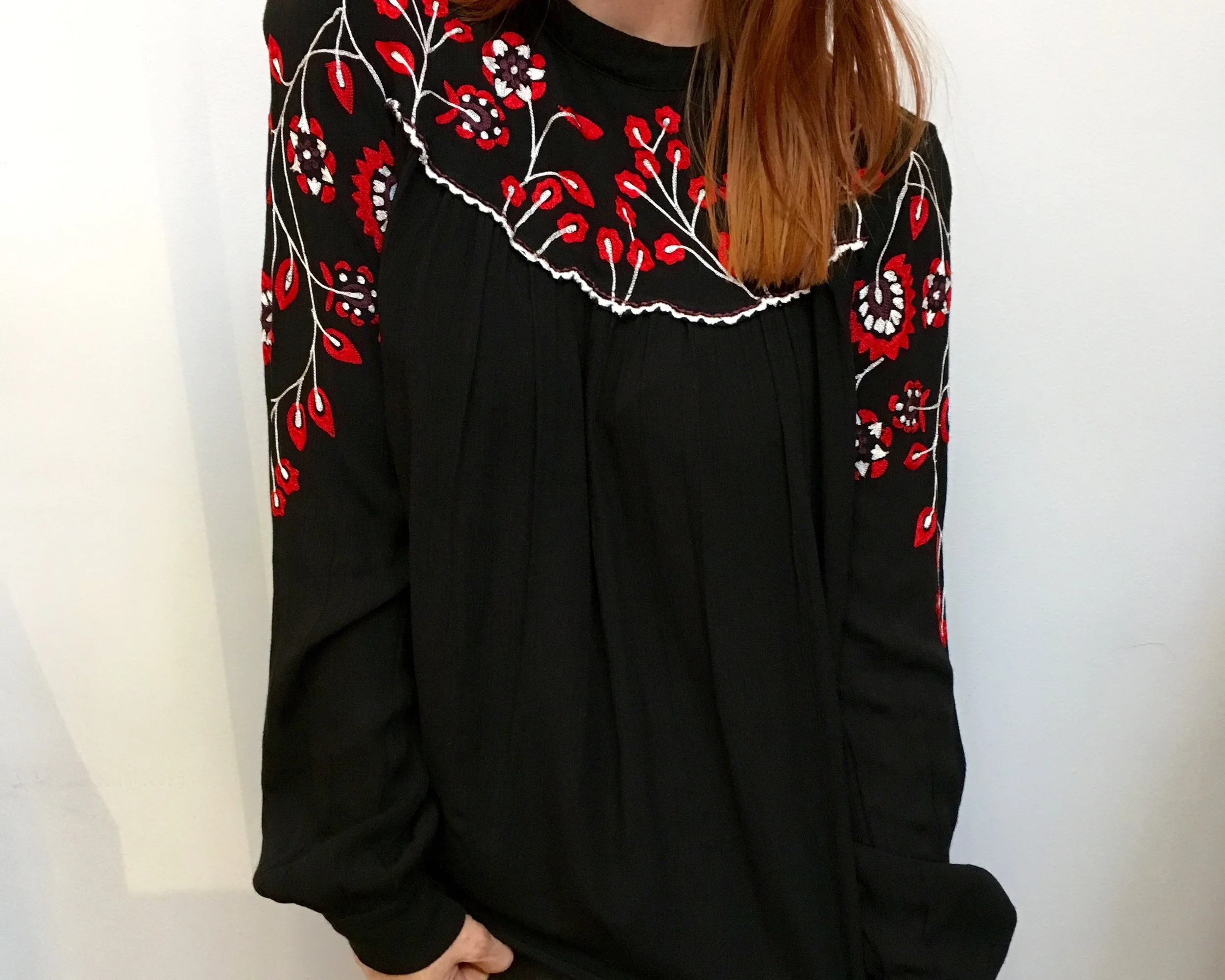 Parker Embroidered Blouse WAS $288NOW $201