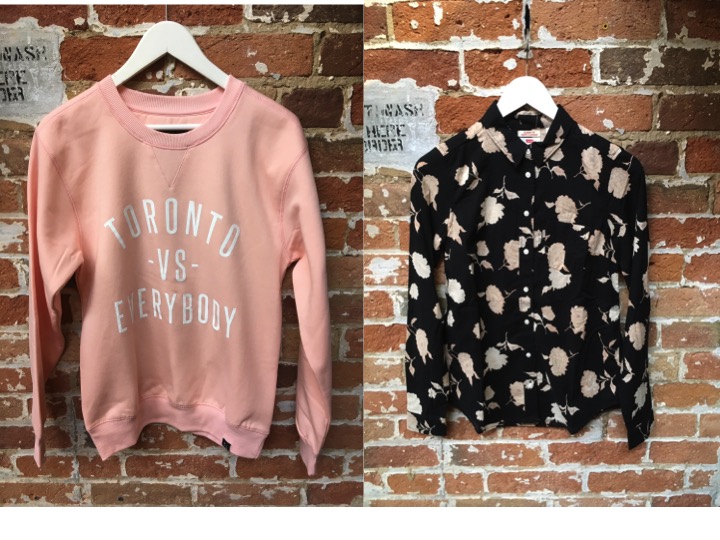 Peace Collective Toronto Vs. Everybody *New Colour* $60 Levi's Floral Button Down $80