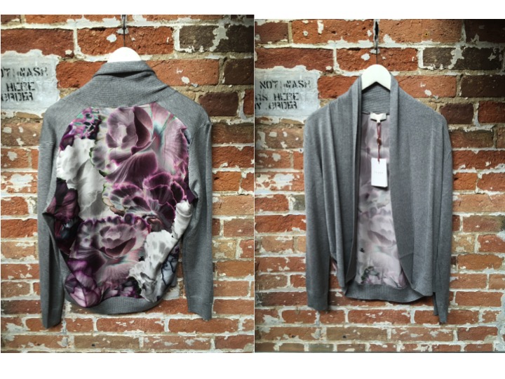 Ted Baker Floral Print Cardigan $229