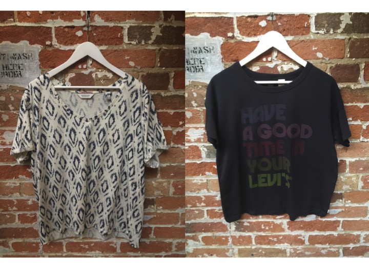 Maison Scotch Printed Tee $65 Have A Good Time In Your Levi's Tee $45