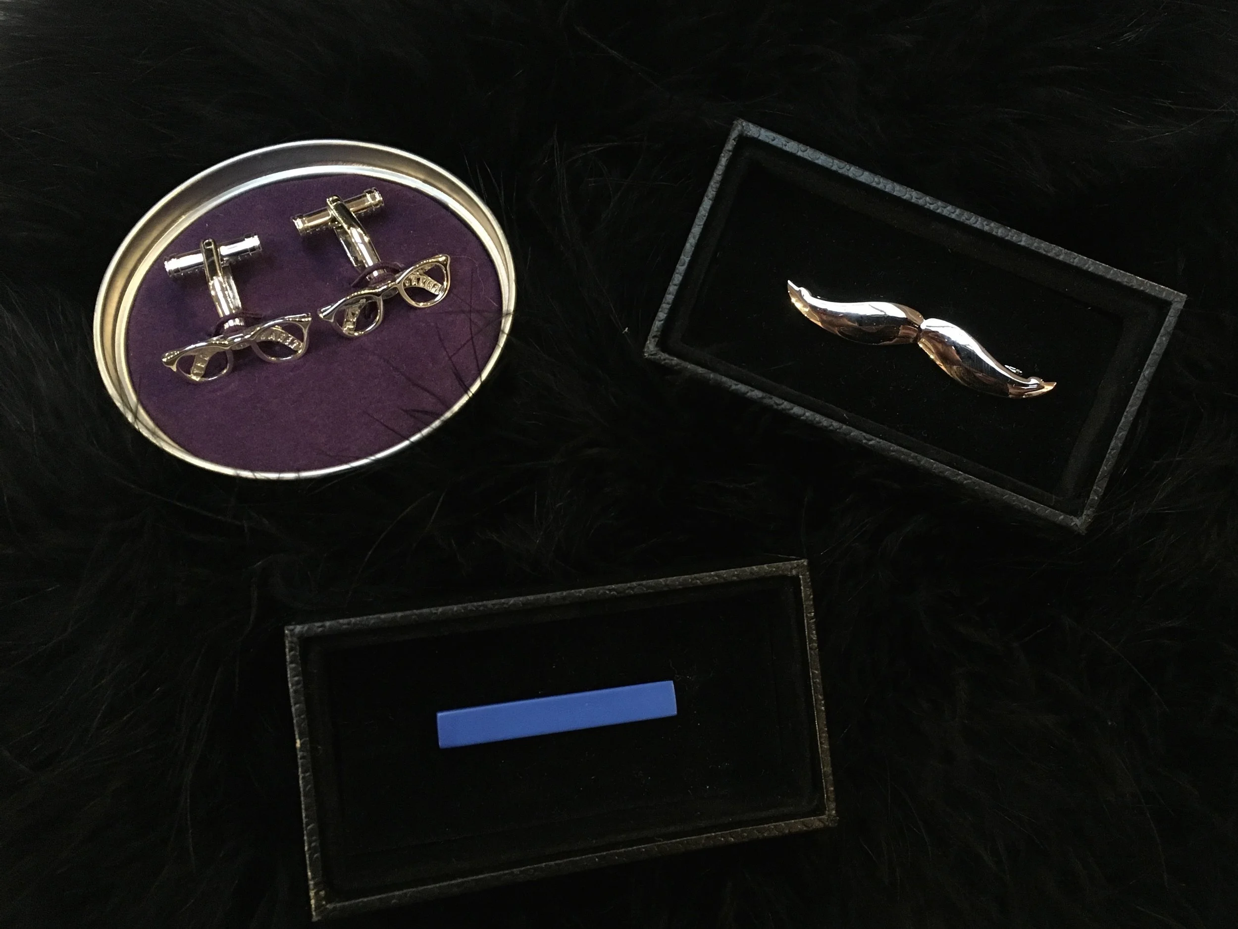 Ted Baker Cuff Links $115 Tie Clips $45