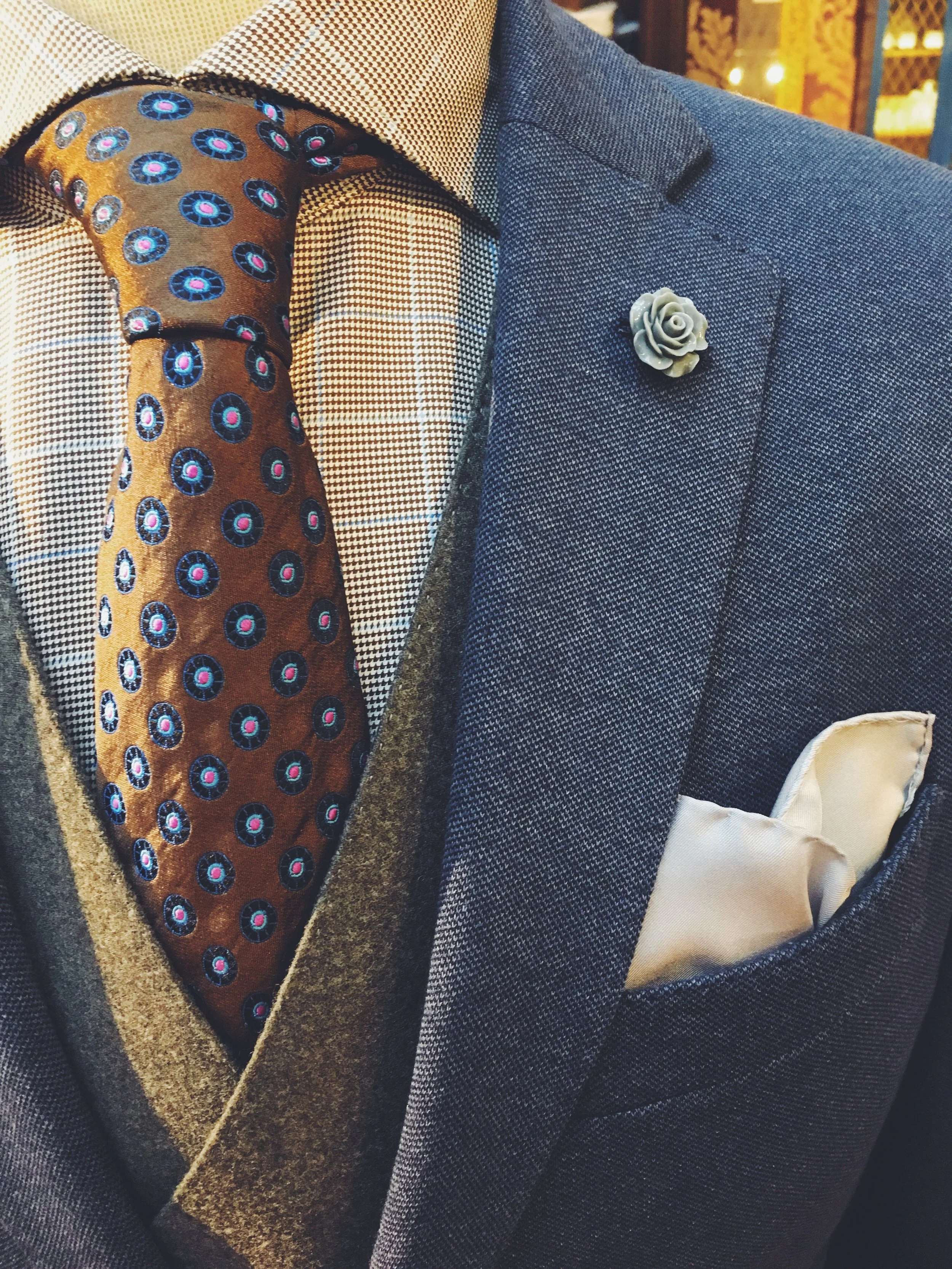 Make him this guy! Treat them to a wardrobe upgrade with some fun accessories, something they wouldn't necessarily buy themselves.