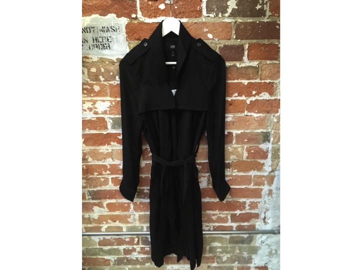 Line Trench Coat $350 **Also comes in an olive green