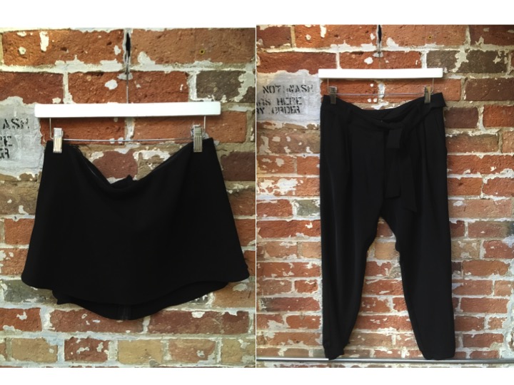 Likely Crop Top $172 Parker Slouch Silk Pant $298
