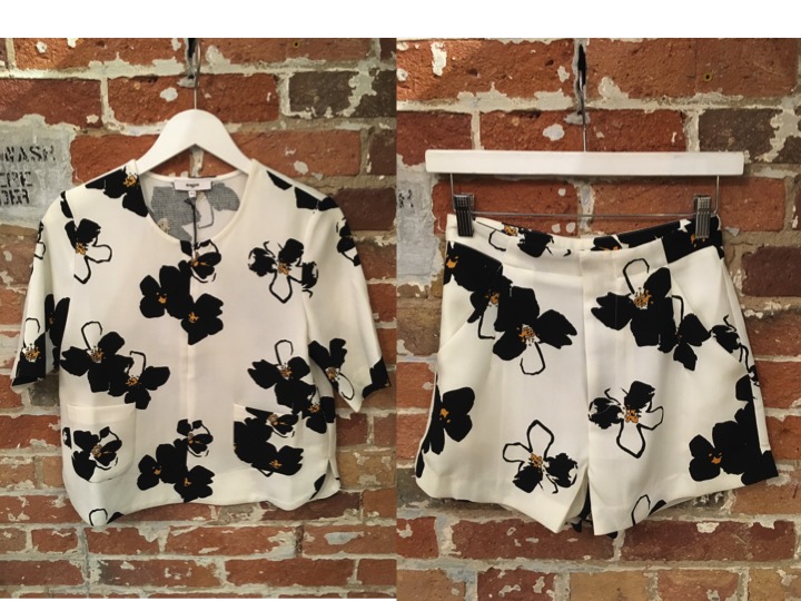 Suncoo Floral Top $150 Suncoo Floral Shorts $125