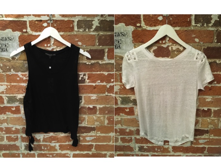 Generation Love Tassel Tank $148 Generation Love Lace Up Tee $175