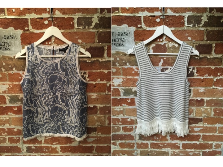 Generation Love Embroidered Tank $228 BB Dakota Fringe Tank $88