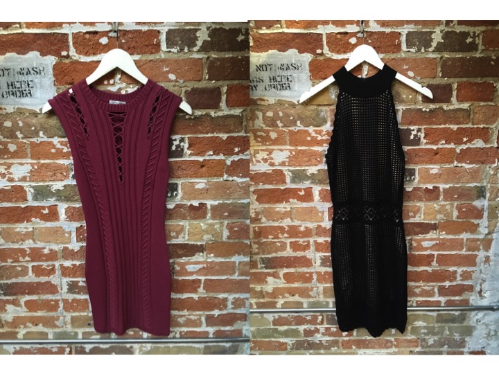 Ronny Kobo Knit Dress $398 John & Jenn Halter Knit Dress $199