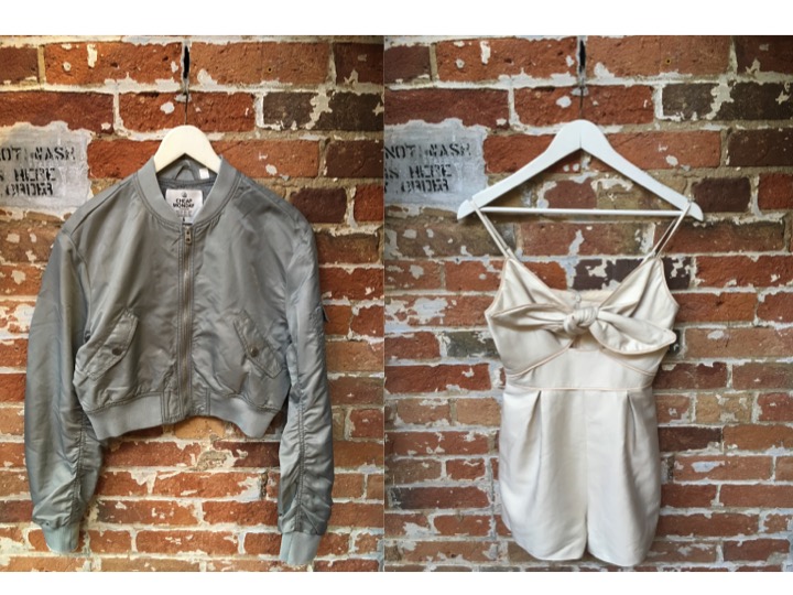 Cheap Monday Bomber $115 Keepsake Romper $230