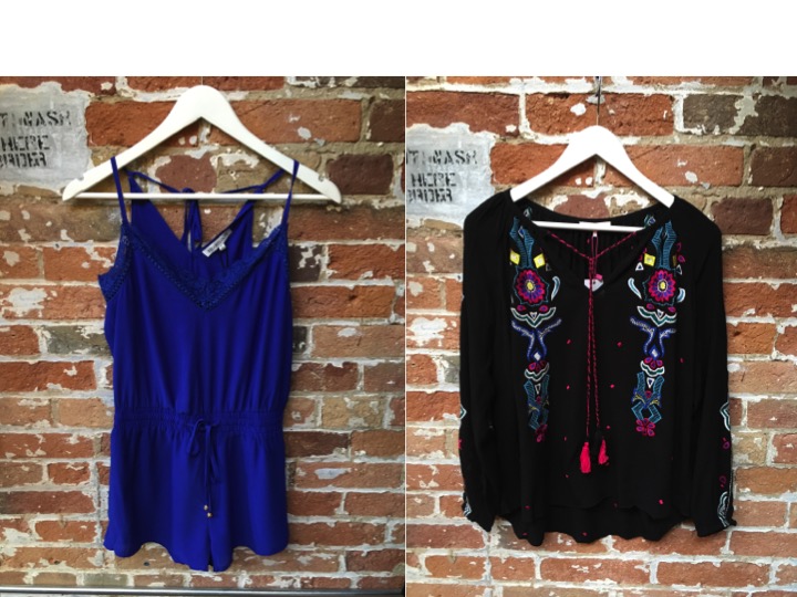 Heartloom Romper $158 Parker Boho Top $298