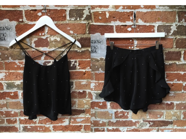 Keepsake Crop Top $ Keepsake Ruffle Short $