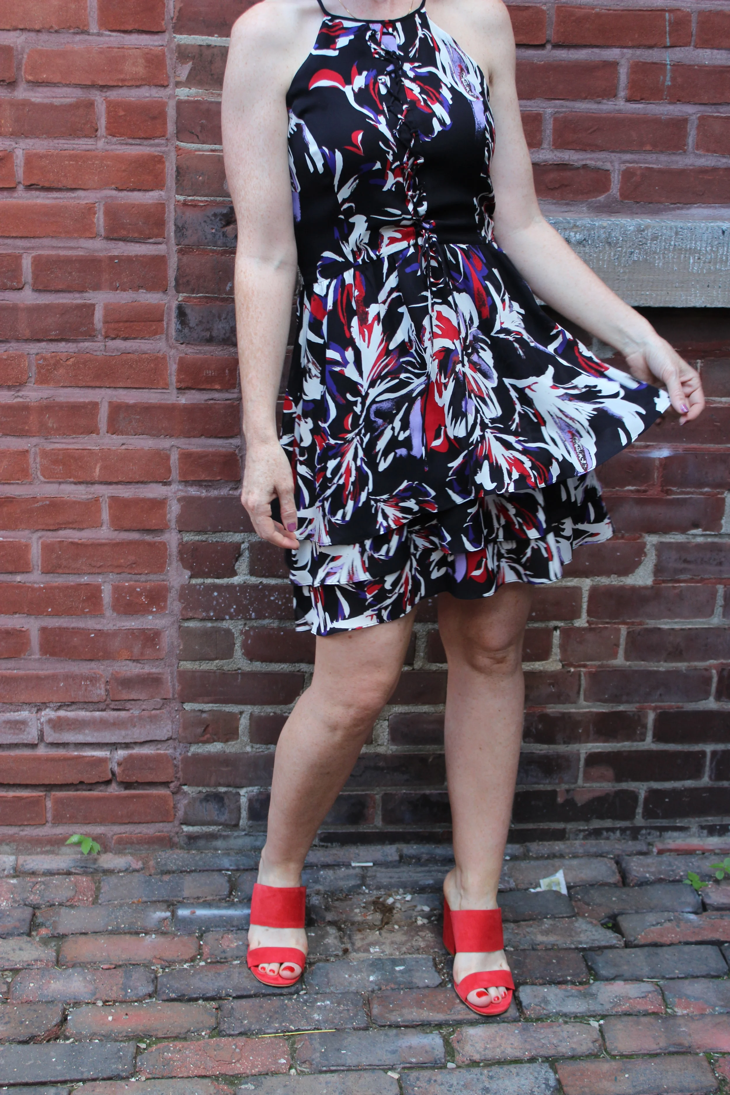 Parker silk dress was $468/ Now $328 