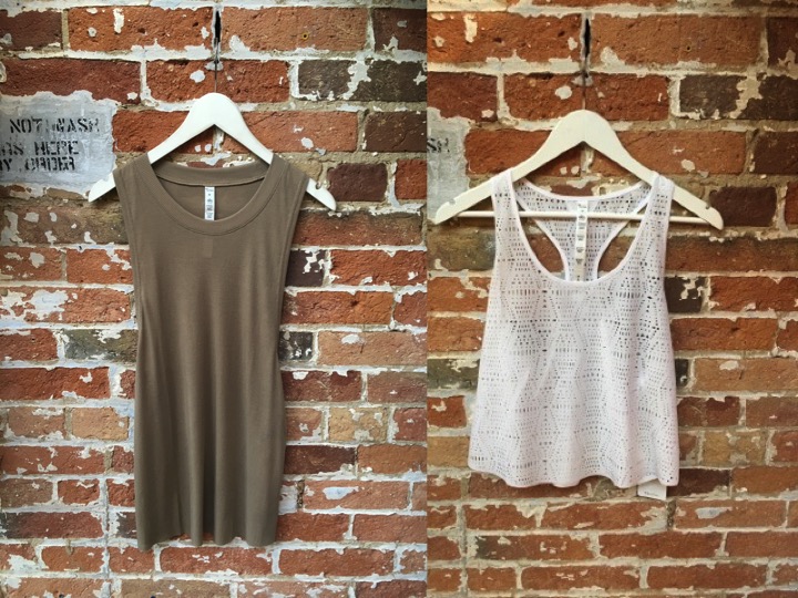 Alo Heat Wave Tank $68 Alo Laser Cut Tank $86