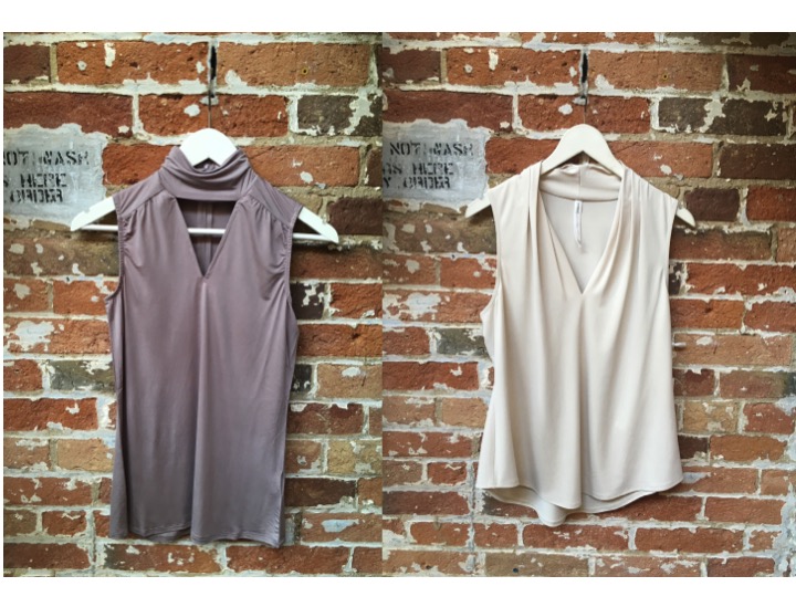 Ecru Cut Out Neck Blouse $145 Iris Setlawke Sleeveless Blouse $145