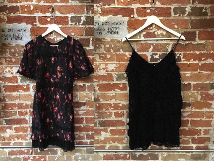 FoxieDox Floral Dress $250 Parker Velvet Burnout Mini Dress $348