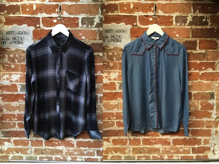 Rails Hunter Plaid $215 Suncoo Western Shirt $175