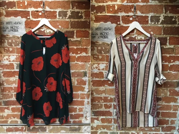 Cupcakes & Cashmere Floral Tunic Dress $158 Cupcakes & Cashmere Printed Tunic $135