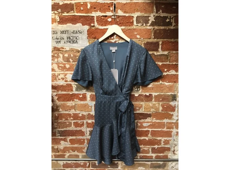 Finders Keepers Wrap Dress $230