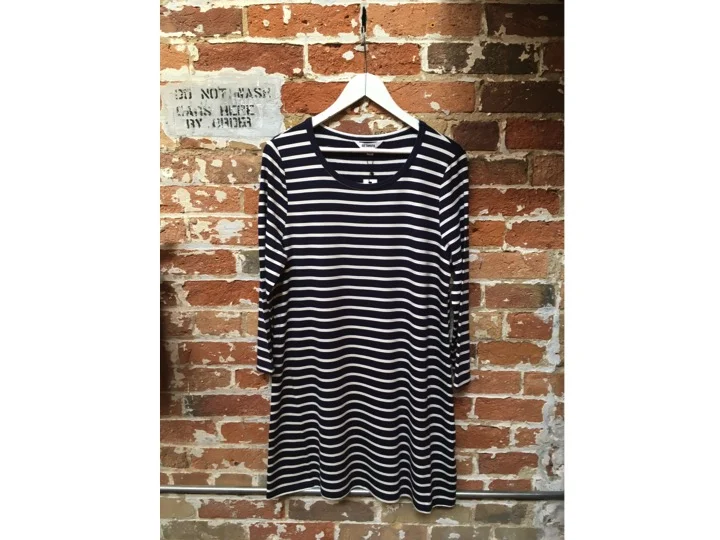 BB Dakota Stripe Jersey Dress $110