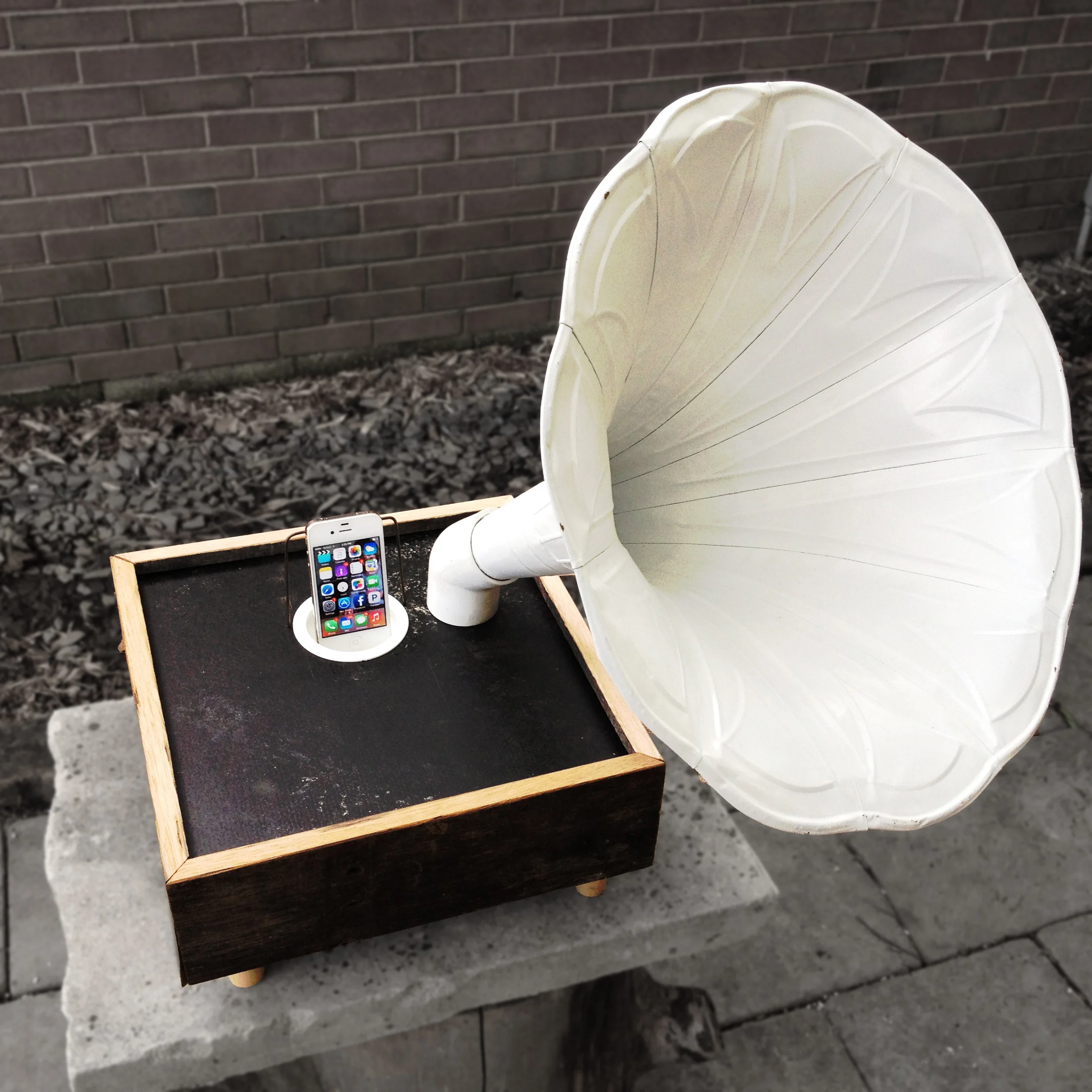 phone-o-graph acoustic amplifier