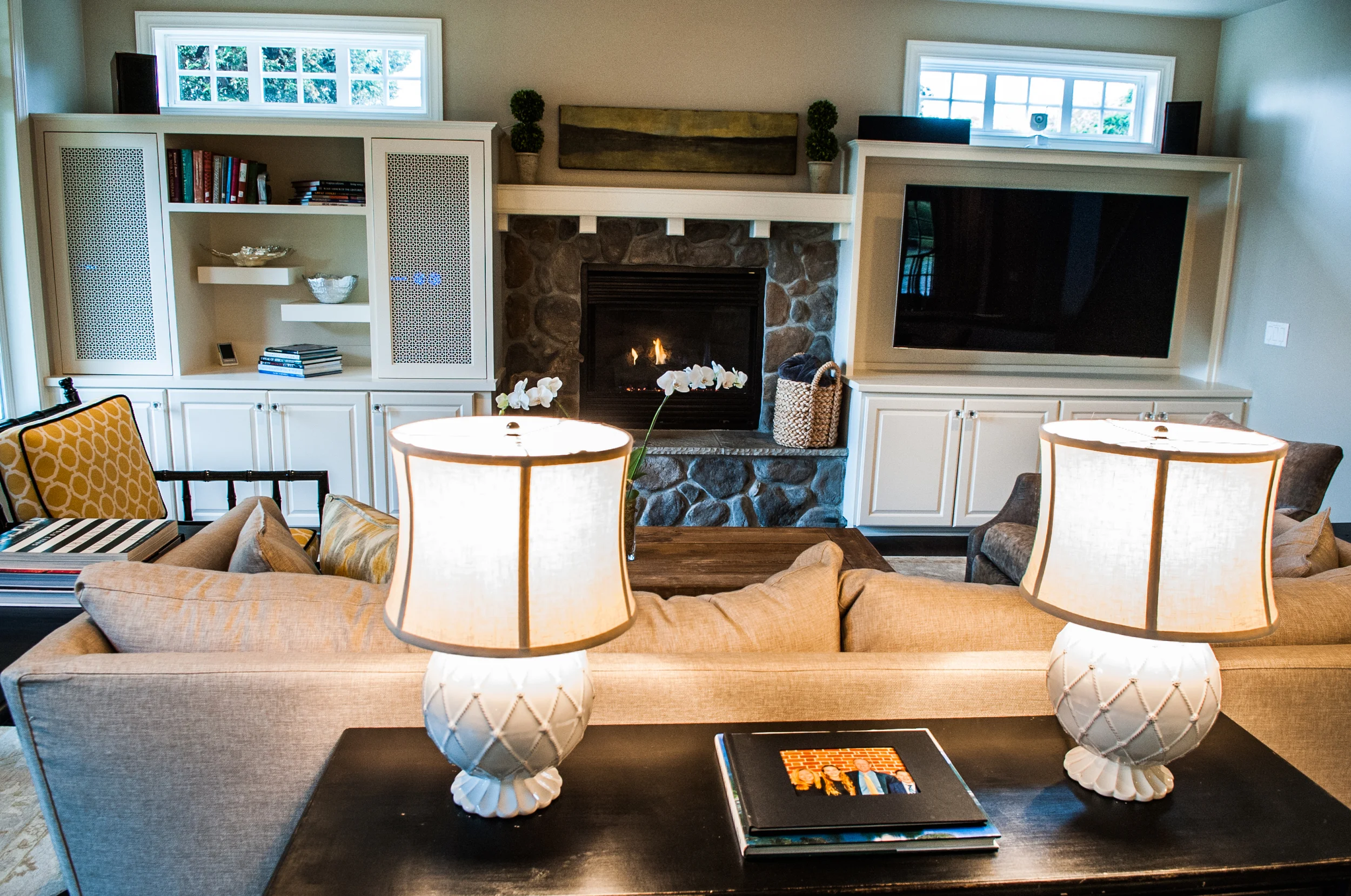 Family room AFTER.