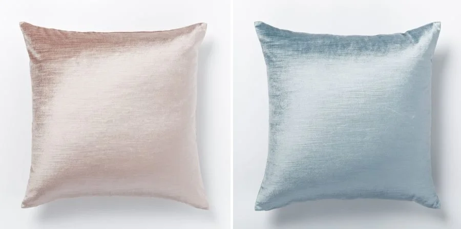 Pillows from West Elm.