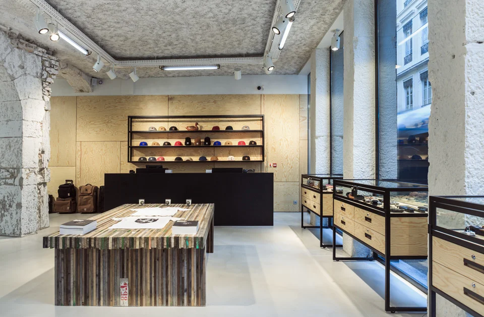 Carhartt WIP interior. Lyon, France. 