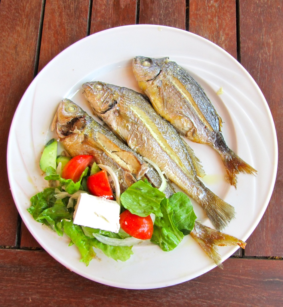 Fresh grilled fish