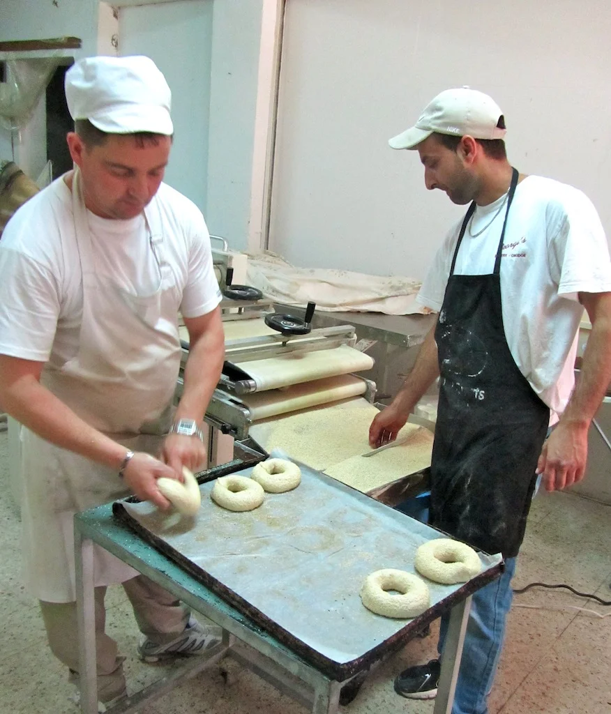 Bakers in action