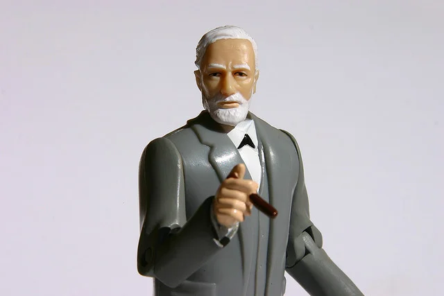 A lego-like Freud - I'm sure he would have a word or two to say about why that somehow appeals to me;-) Image by Ross Burton
