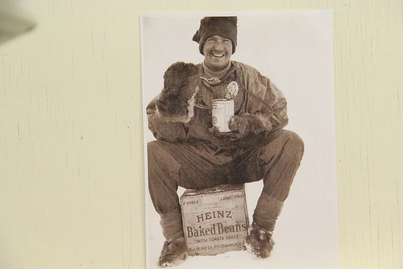 Advert for the Scott Expedition - spooky in hindsight Image by Sandwich