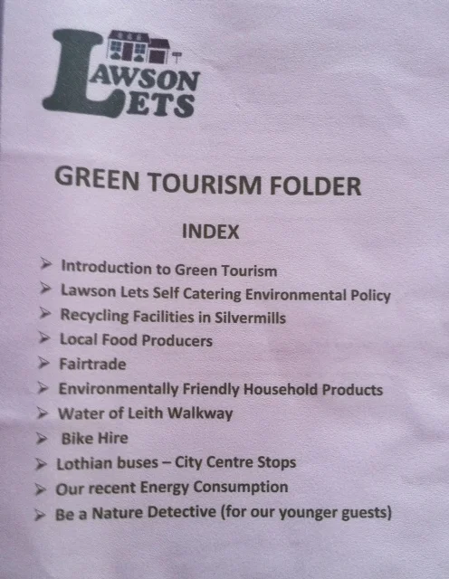 Exactly what you want to know as a responsible traveller!