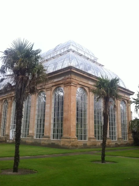 Greenhouse in Edinburgh Botanical Gardens