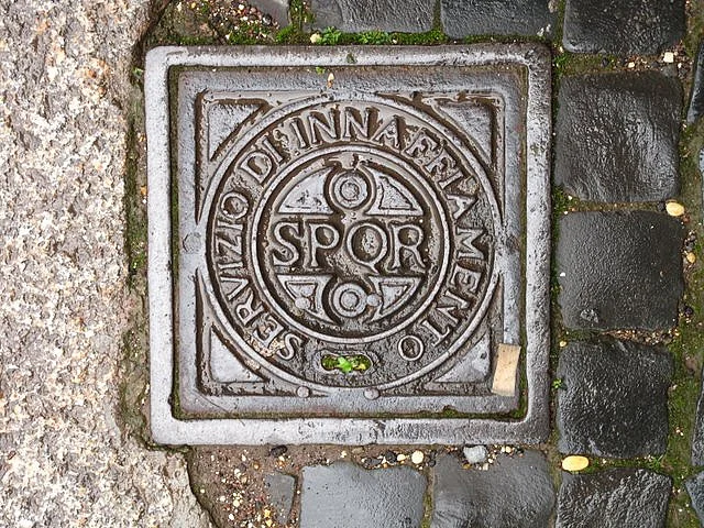 How bling can you go on a drain cover? Very much so it seems! Image by Joanna Penn