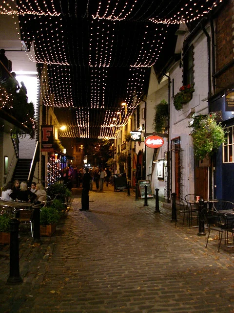 Ashton Lane, Glasgow Image by Colin Campbell