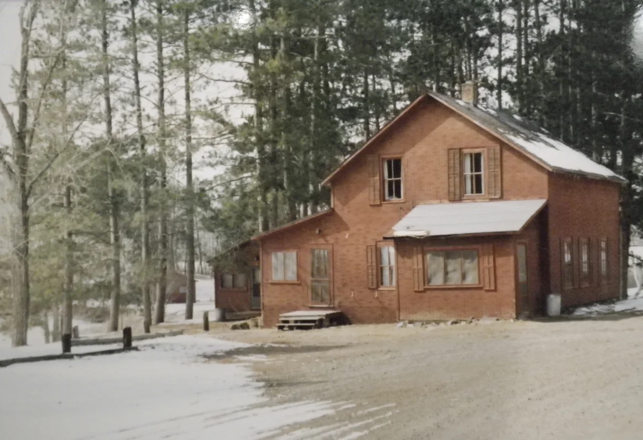 The Animal House was where the Sauna Cabin is now