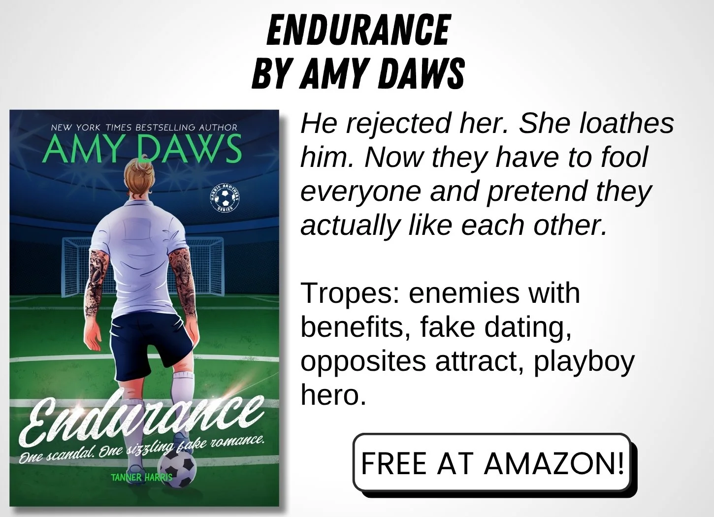 endurance	by amy daws