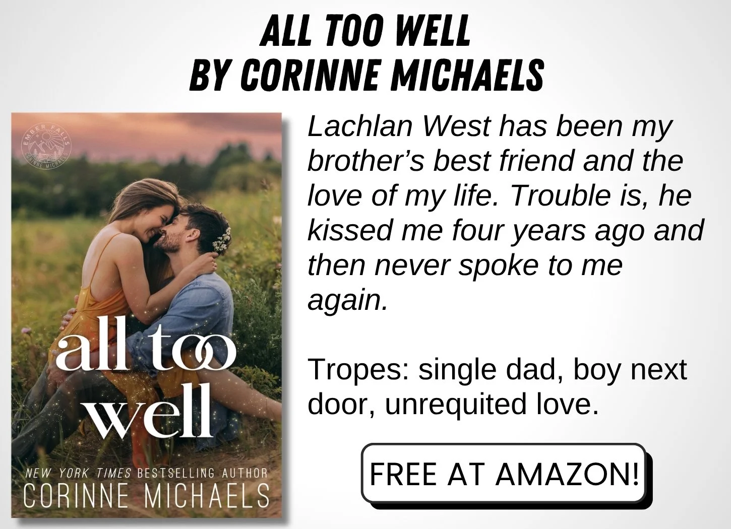 all too well by corinne michaels