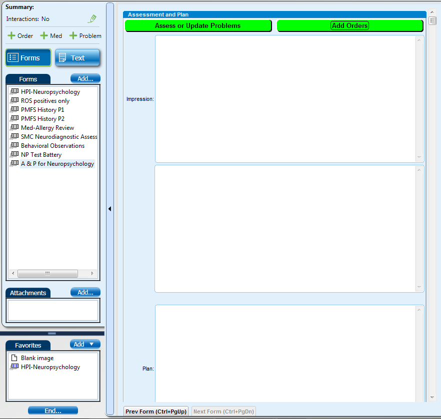 Neuropsych EMR Screen Shot #8 (Assessment & Plan).png