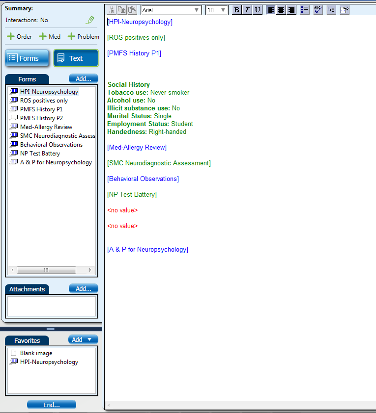 Neuropsych EMR Screen Shot #9 (Text View).png
