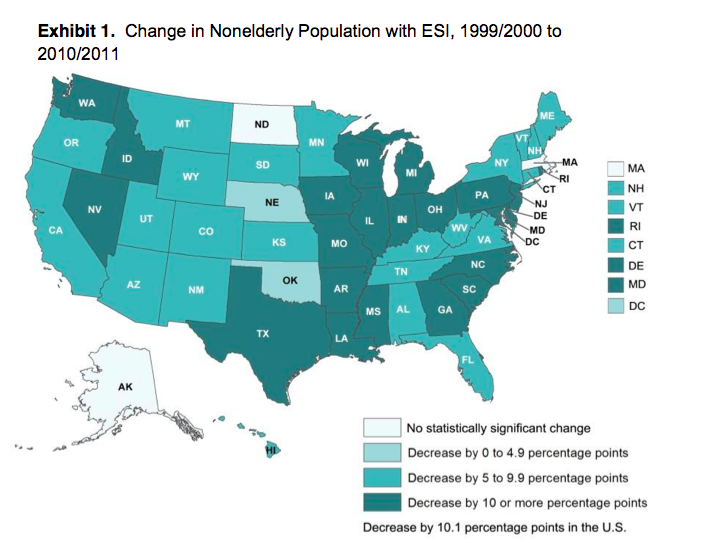 Source: Robert Wood Johnson Foundation 2013