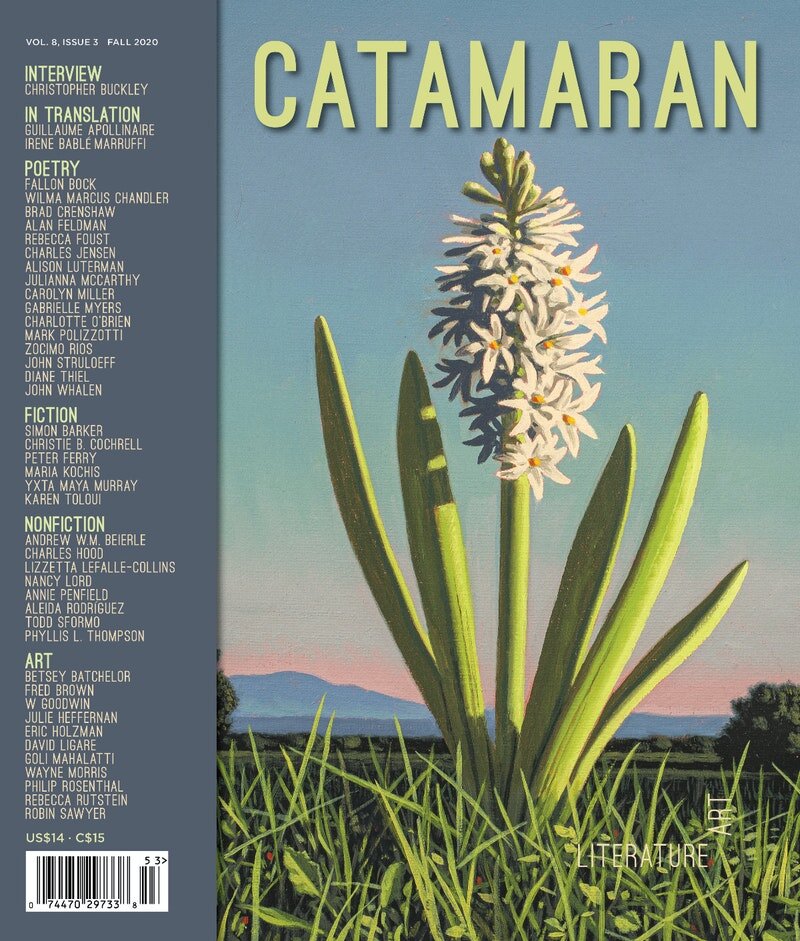 Upcoming Events 2021 Catamaran Literary Reader