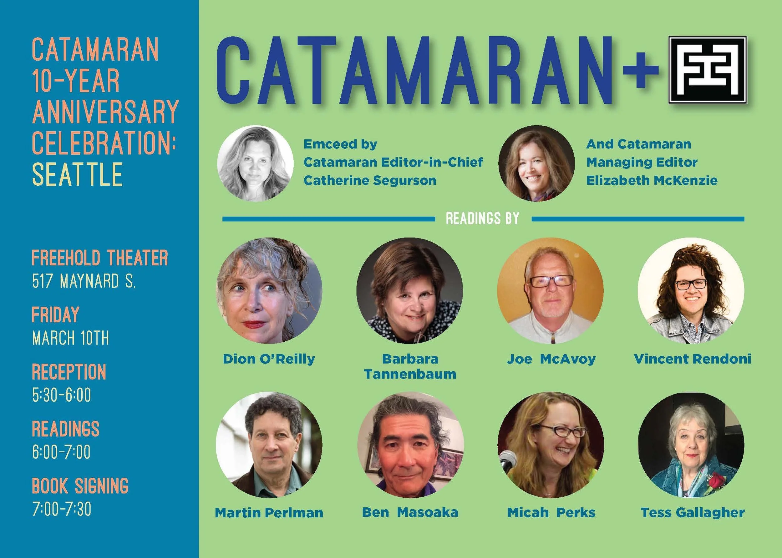 AWP Seattle - 10 Year Anniversary Readings