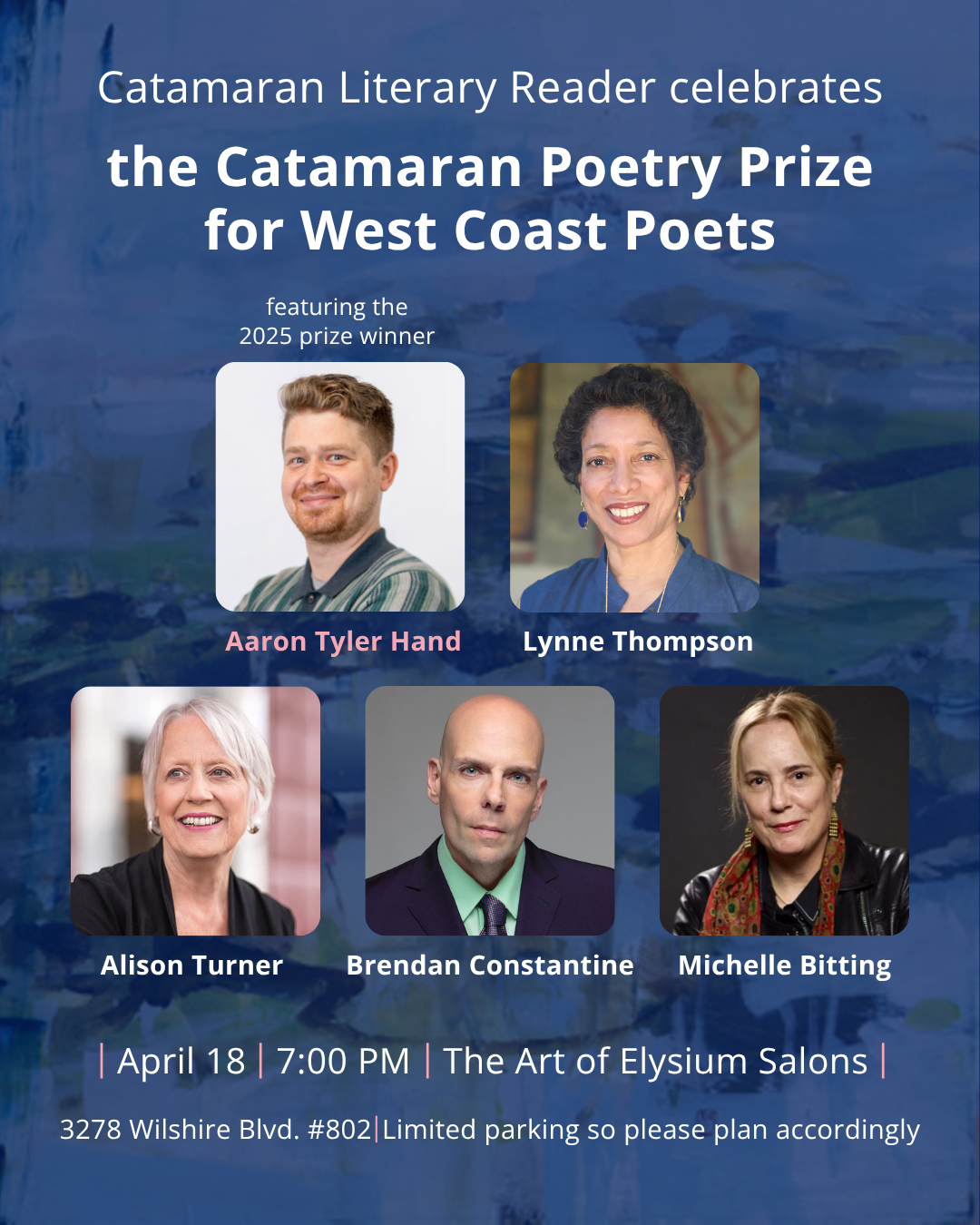 Poetry Readings at The Art of Elysium Salons, Los Angeles