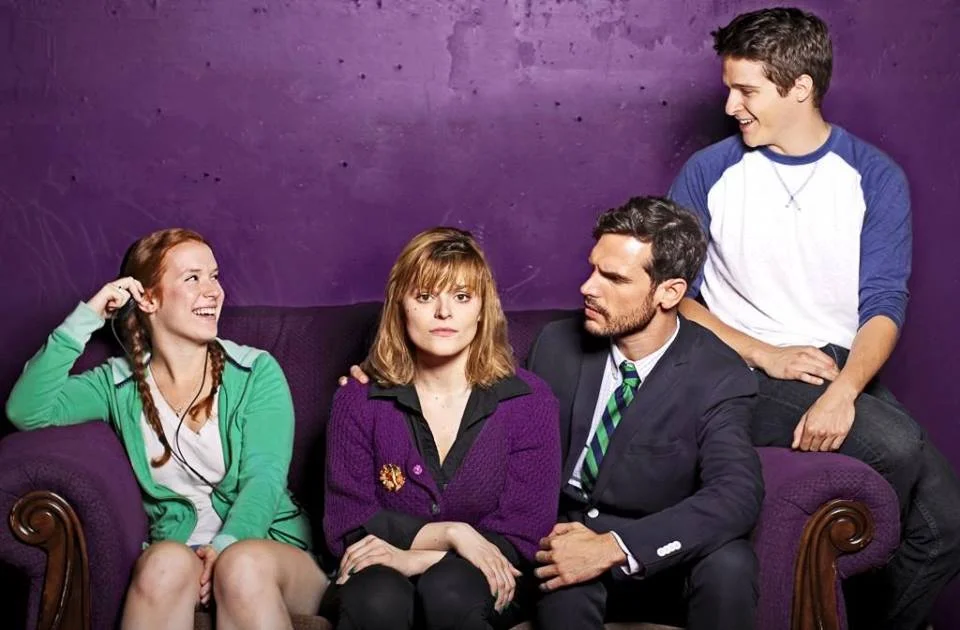 Lindsay Bayer, Carman Napier, Chris Caron, and Luke Hobak Photo by Danny Bristol