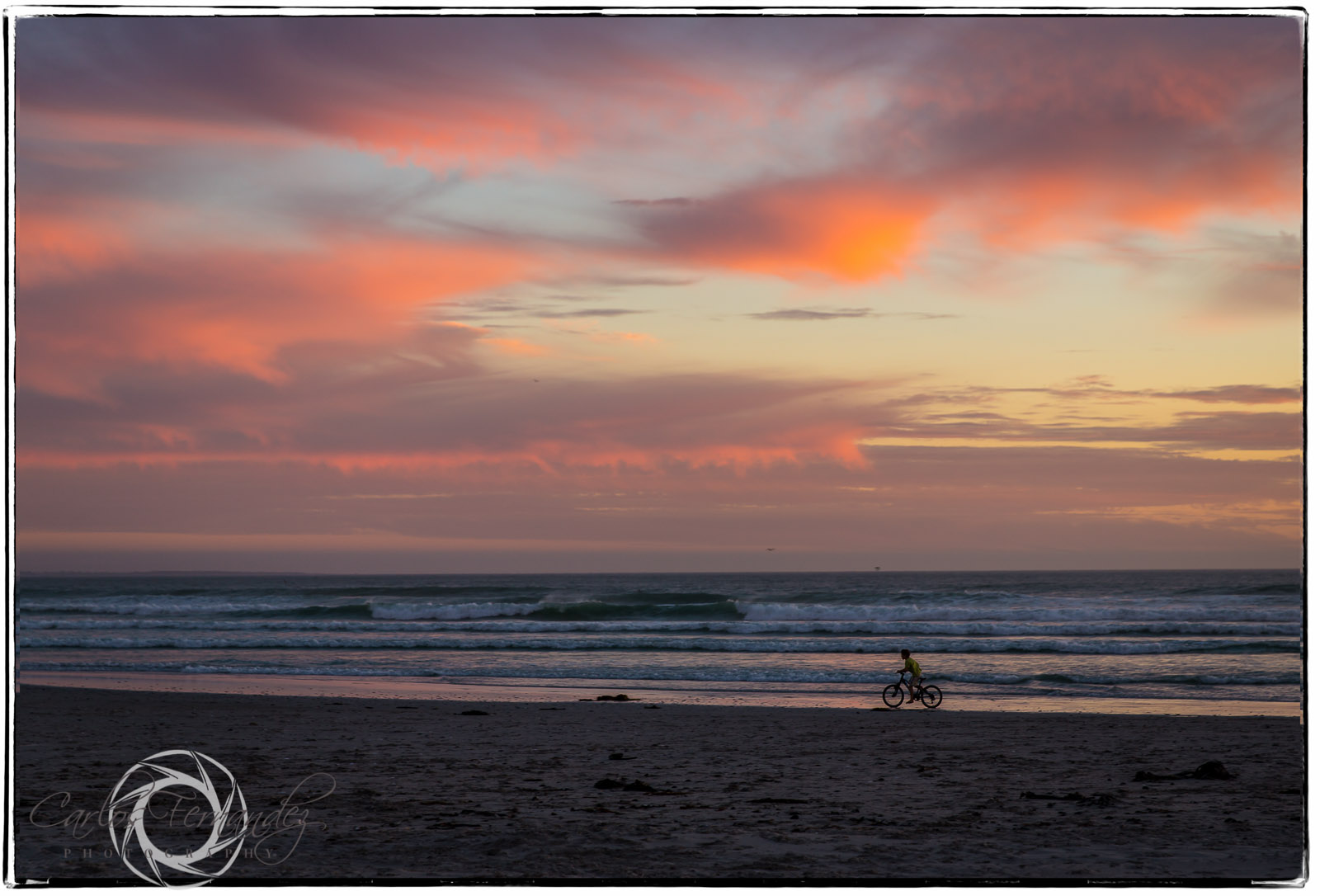 Cape Town Bike Ride at Sunset 110/365