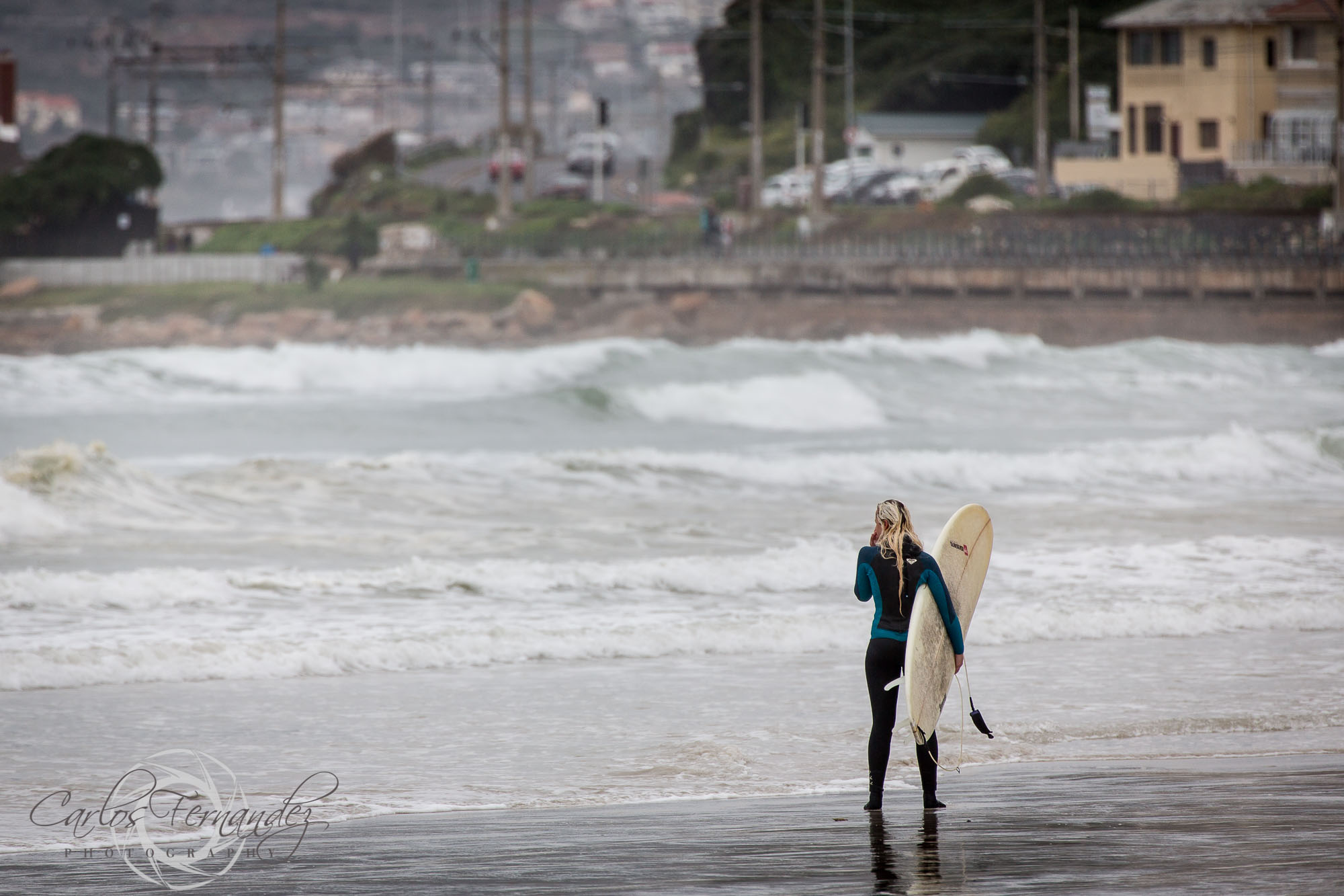 Checking Out the Surf in Muizenberg - 201/365