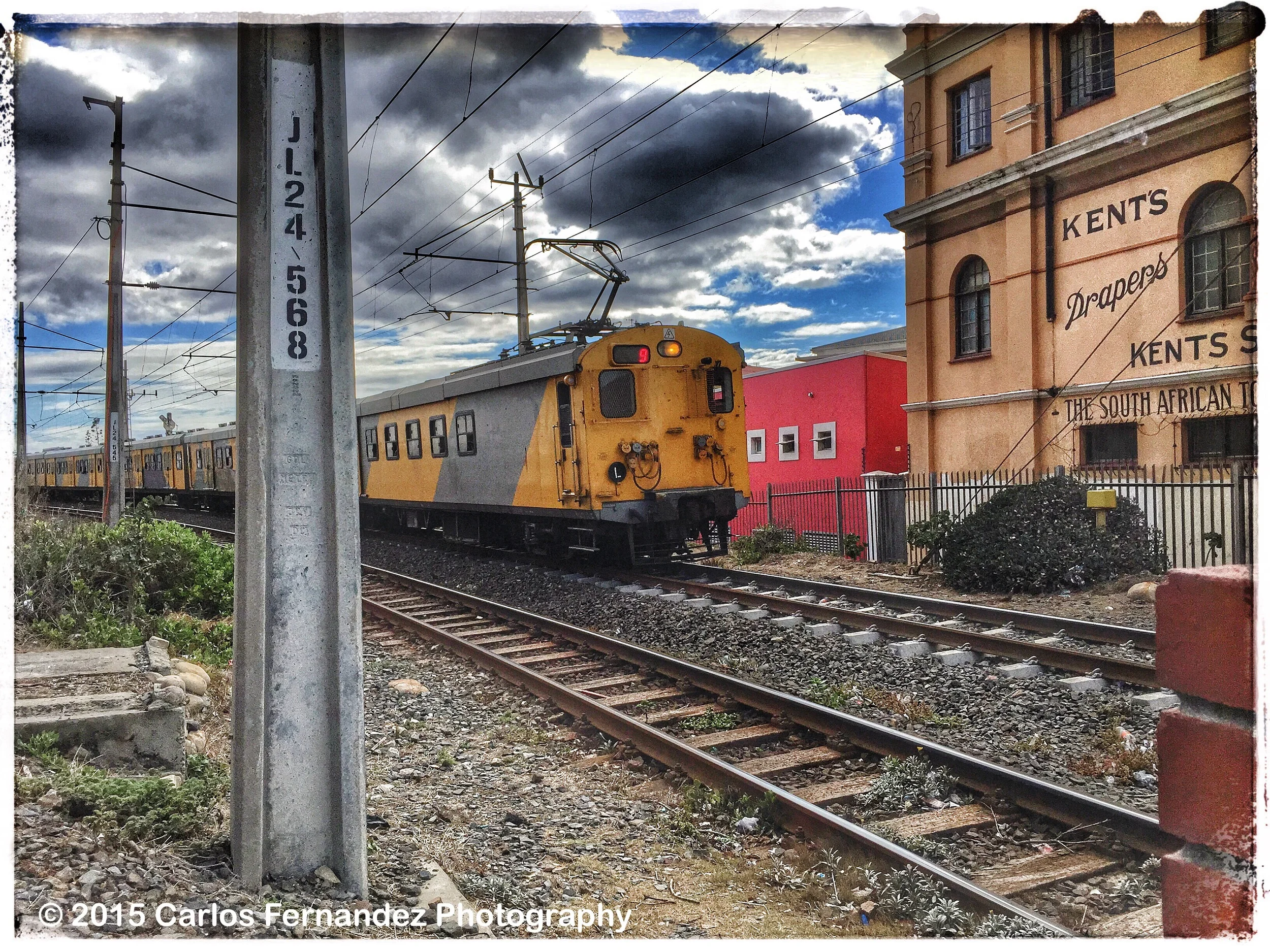 Eclectic Train Muizenberg, Cape Town, South Africa